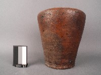 赤釉平頸壺藏品圖，第1張