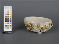 貼花毛蟹紋水仙盤藏品圖，第5張