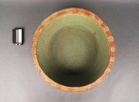 黃綠釉洗盆藏品圖，第2張