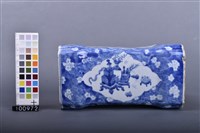 青花印花枕頭藏品圖，第4張