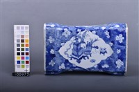 青花印花枕頭藏品圖，第5張
