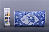 青花印花枕頭藏品圖，第6張