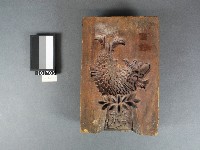木製糖魚糖塔三片合印模藏品圖，第1張