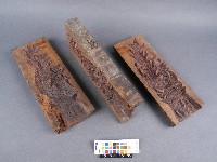 木製糖鳳糖魚三片合印模藏品圖，第1張