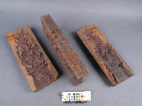 木製糖鳳糖魚三片合印模藏品圖，第2張