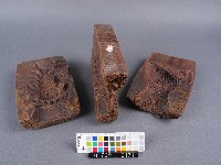 木製糖雞糖魚三片合印模藏品圖，第2張