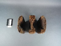 木製糖雞糖魚三片合印模藏品圖，第5張