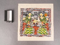 清代官服補子圖案-六品文官：鷺鷥絹印版畫藏品圖，第1張