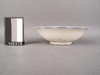 青花葉紋碗藏品圖，第2張