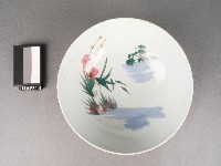 彩繪花卉紋碗藏品圖，第1張