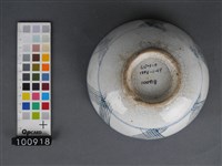 綠彩篦紋碗藏品圖，第3張