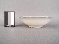 青花葉紋碗藏品圖，第2張
