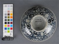 青花囍字碗藏品圖，第3張