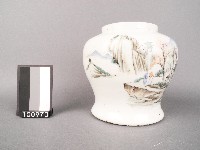 彩繪山水燉筒藏品圖，第1張