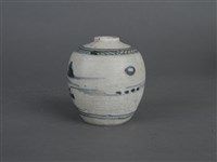 青花山水罐藏品圖，第7張