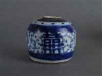 青花囍字罐藏品圖，第3張