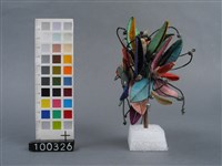 彩線花卉紋頭插藏品圖，第5張