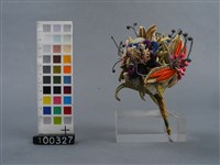 彩繡花髮簪藏品圖，第5張