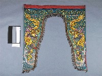 線繡龍紋門籬藏品圖，第1張