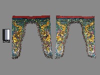 線繡龍紋門籬藏品圖，第1張