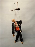 傀儡戲偶(丑)藏品圖，第1張