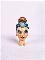 布袋戲偶頭 （如來）藏品圖，第1張