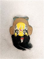 布袋戲臉譜藏品圖，第1張