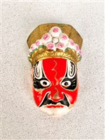 布袋戲臉譜藏品圖，第1張