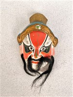 布袋戲臉譜藏品圖，第1張