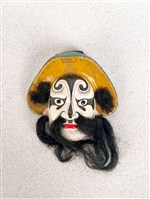 布袋戲臉譜藏品圖，第1張