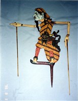 印尼皮影戲偶藏品圖，第1張