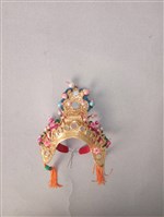 傀儡盔帽(大彎眉)藏品圖，第1張