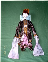 鐵枝傀儡戲偶藏品圖，第1張