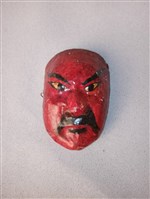 傀儡面具（關公）藏品圖，第1張