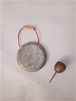 道具(鑼含錘)藏品圖，第1張