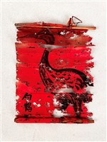 傀儡切末（白鶴圖）藏品圖，第1張