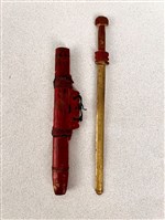 傀儡切末（劍含鞘）藏品圖，第2張