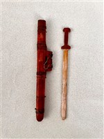 傀儡切末（劍含鞘）藏品圖，第2張