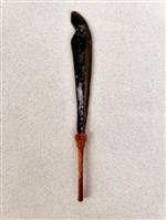 傀儡切末（單刀）藏品圖，第1張