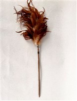 傀儡切末（雞毛撢子）藏品圖，第2張