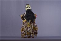 布袋戲偶（黑鬚文）藏品圖，第1張