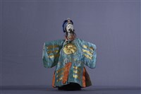 布袋戲偶（黑鬚文）藏品圖，第1張