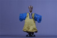 布袋戲偶（金面生）藏品圖，第1張