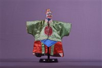 布袋戲偶（雷公頭）藏品圖，第1張