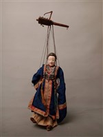 傀儡戲偶(旦)藏品圖，第1張