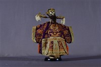 布袋戲偶（包公頭）藏品圖，第1張