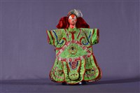 布袋戲偶（紅關）藏品圖，第1張