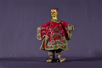 布袋戲偶（龍王頭）藏品圖，第1張