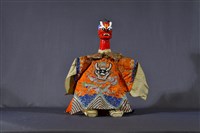 布袋戲偶（龍王頭）藏品圖，第1張