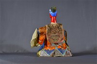 布袋戲偶（龍王頭）藏品圖，第2張